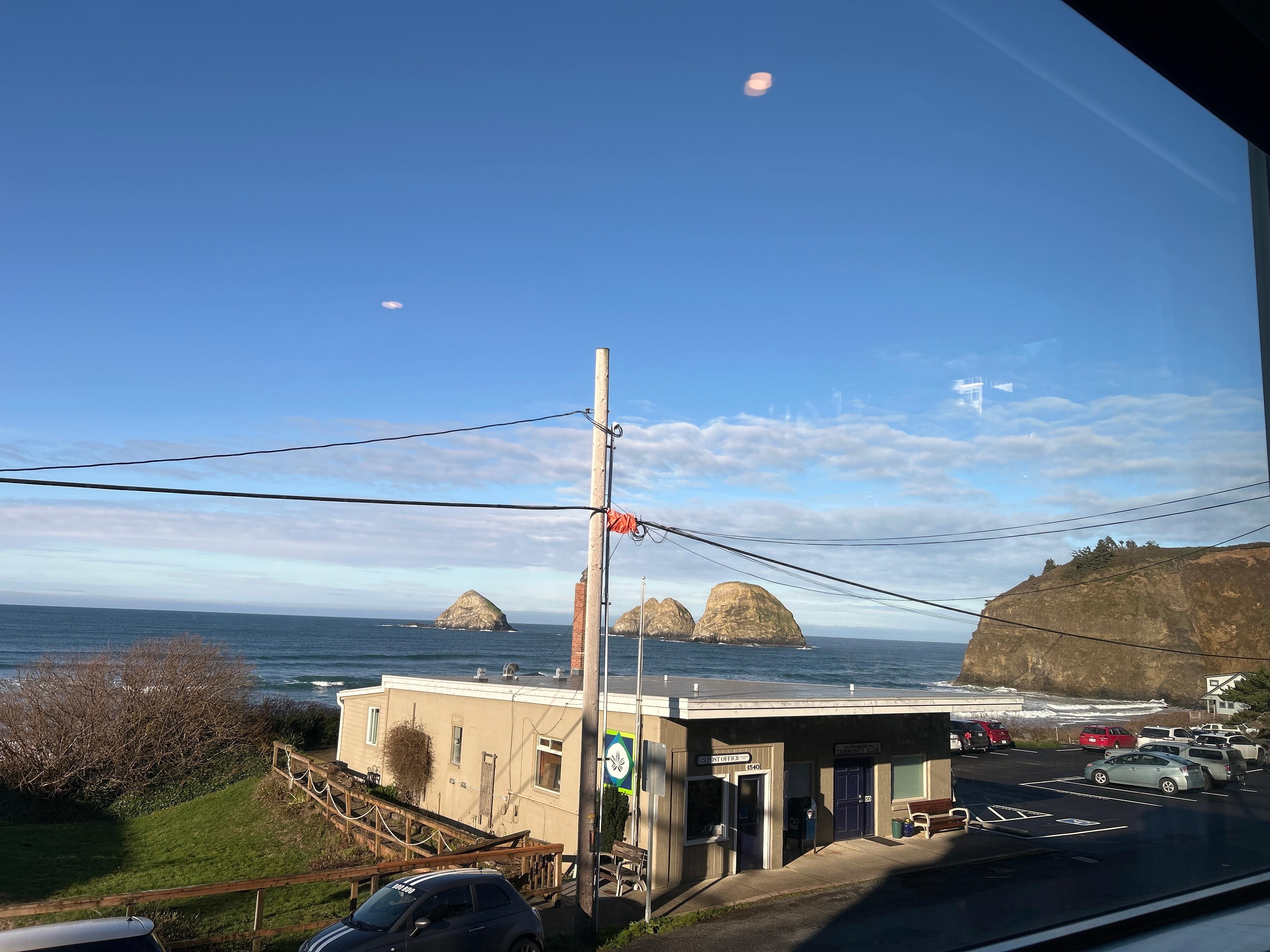 View from the living room 