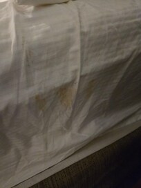 Thread bare and dirty sheets