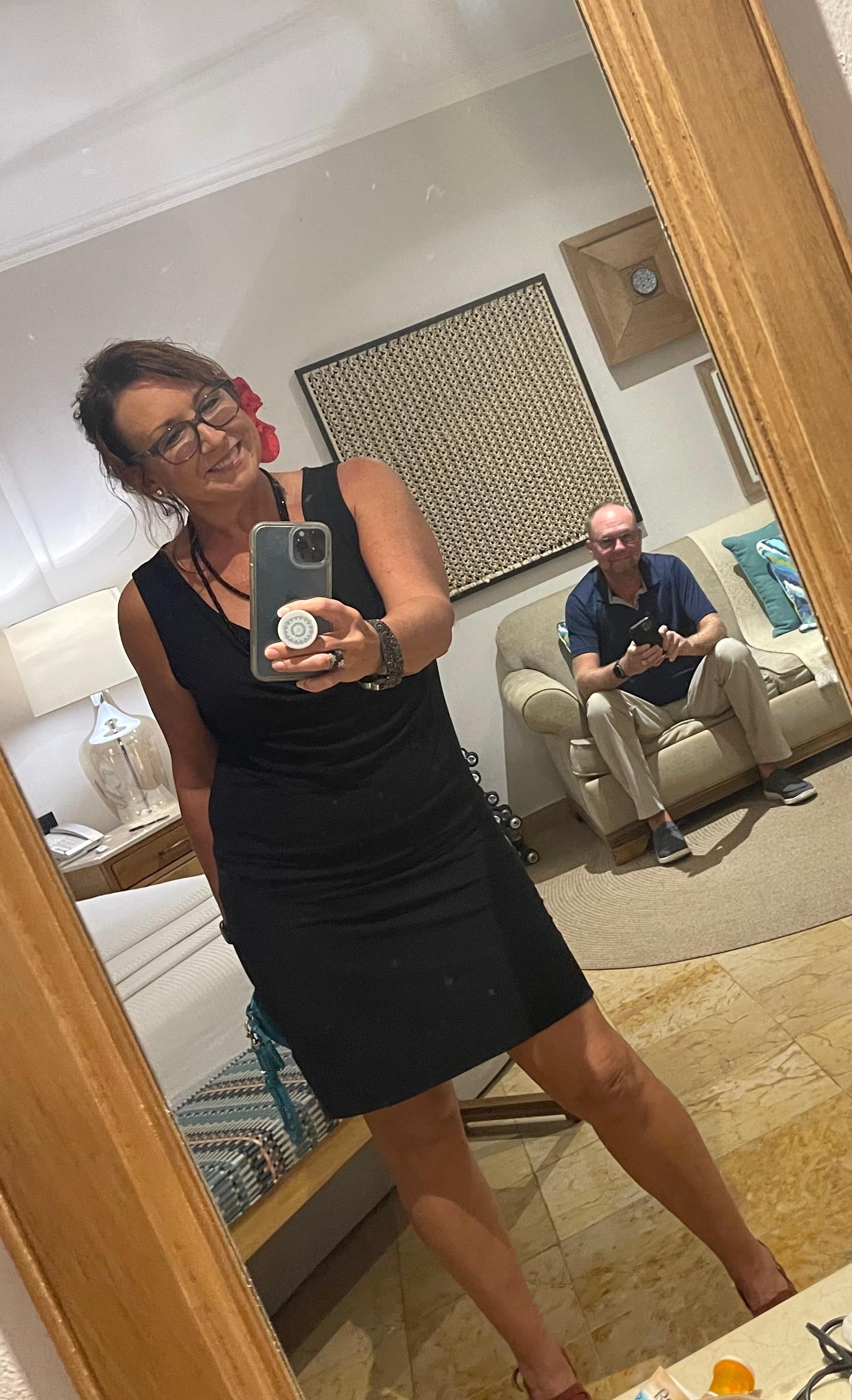 A little selfie in the room