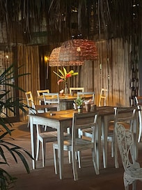 Ambiente do restaurante é aconchegante