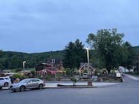 Shops and restaurants a very short walk out that front of the hotel.