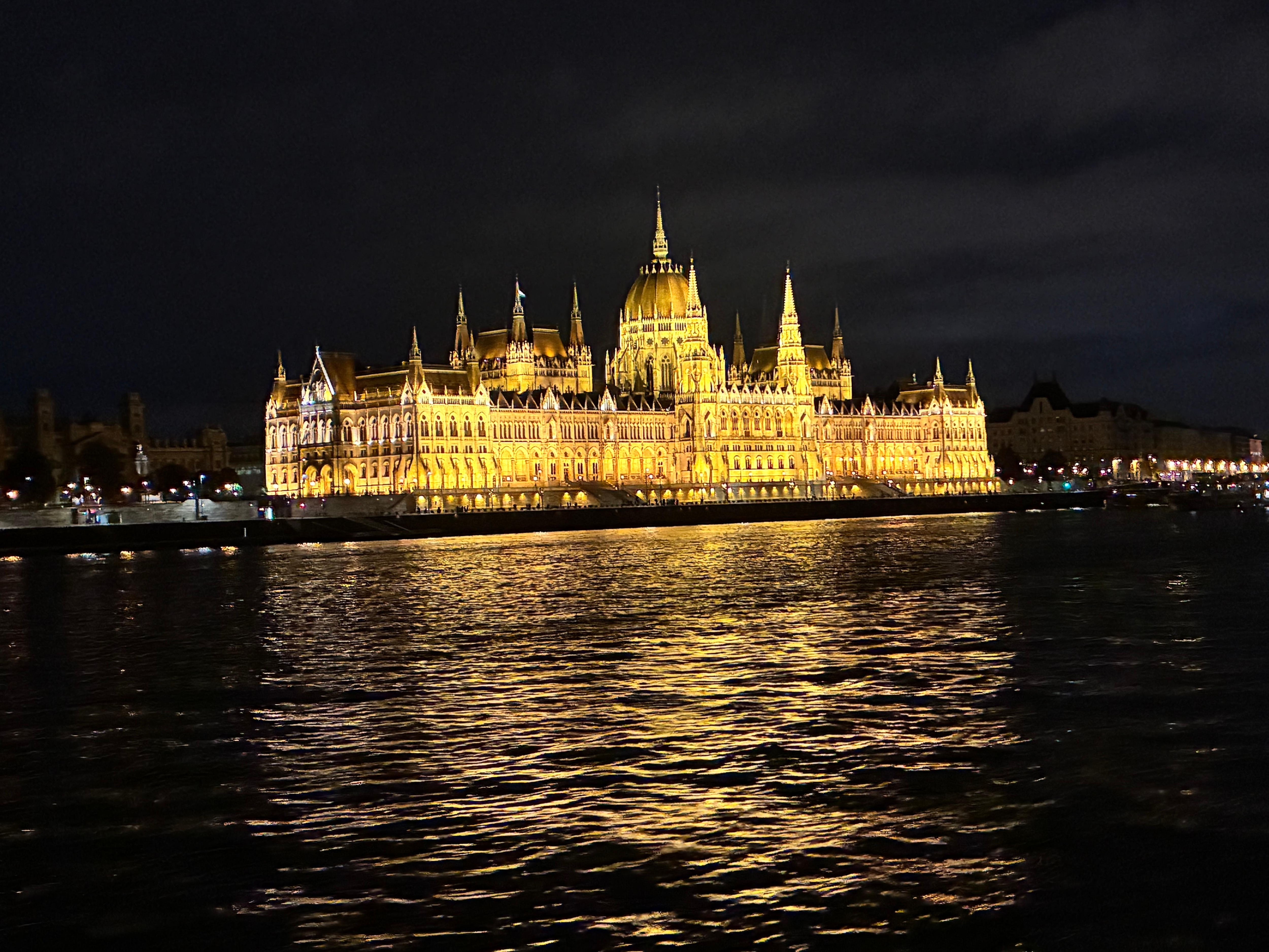 Parliament from evening cruise. 