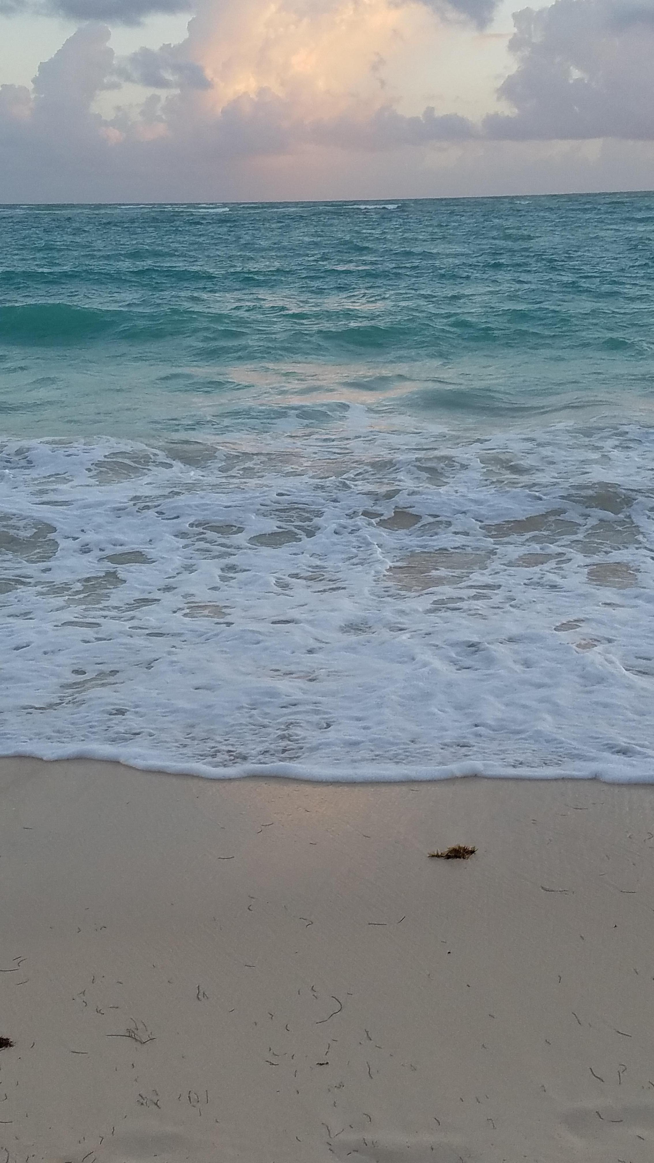 Sunrise on beach