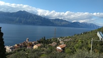 Vista dall'altura sopra Menapace - Pai