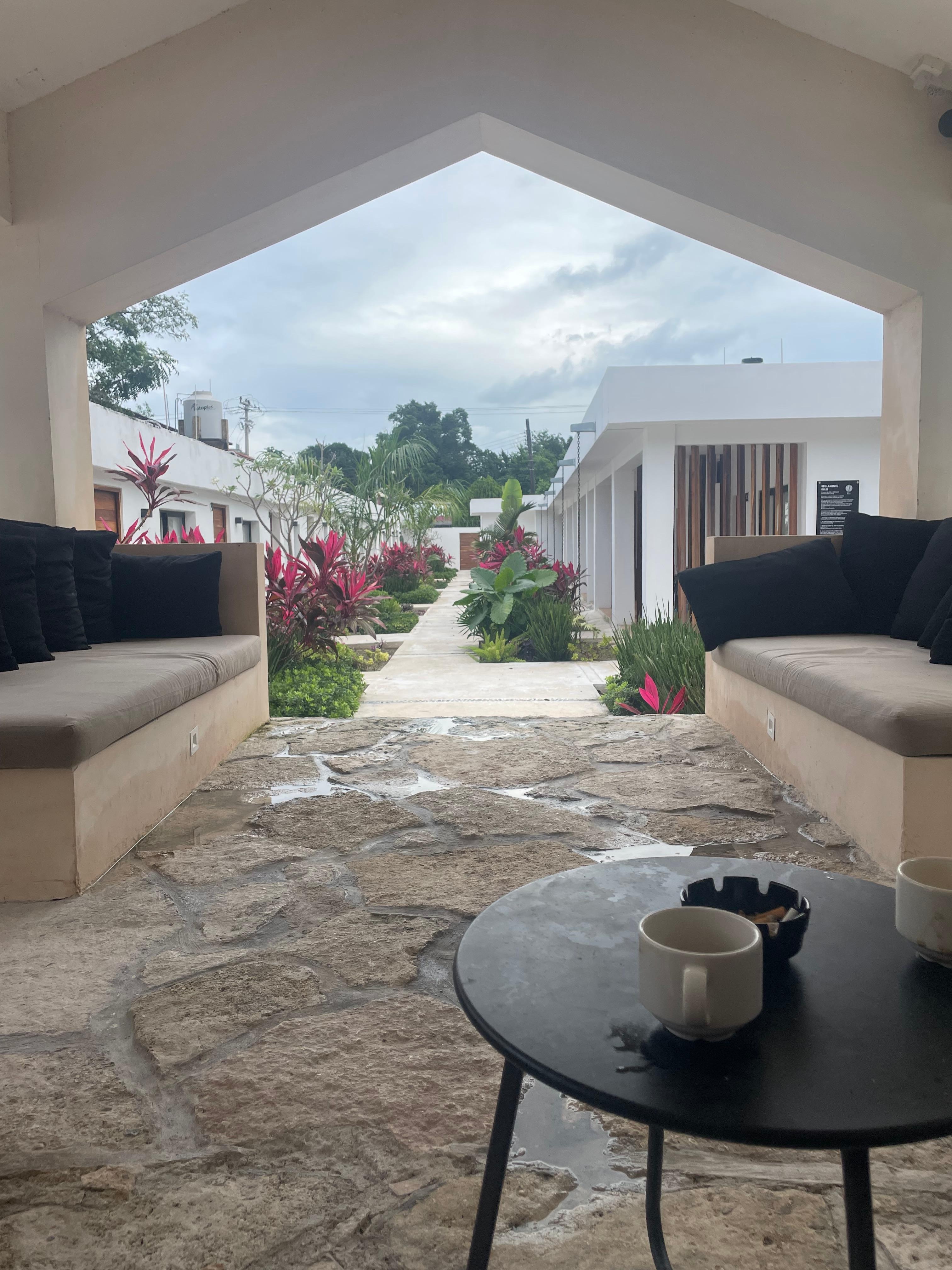 Spent a lot of time relaxing in this beautiful gazebo 