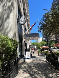 The exterior of Claridge House