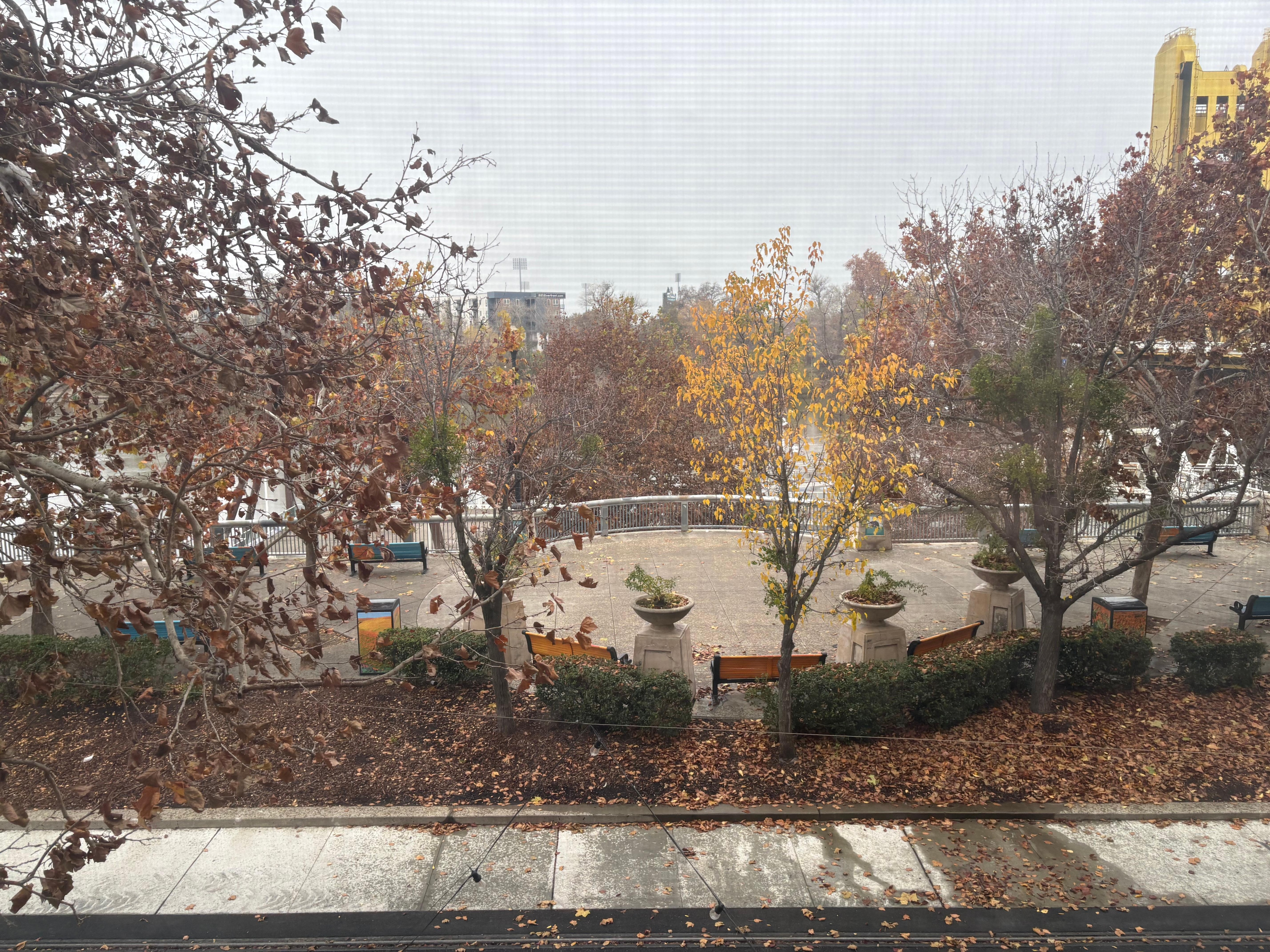 This was the “full river view”. 