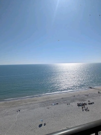 View from balcony.