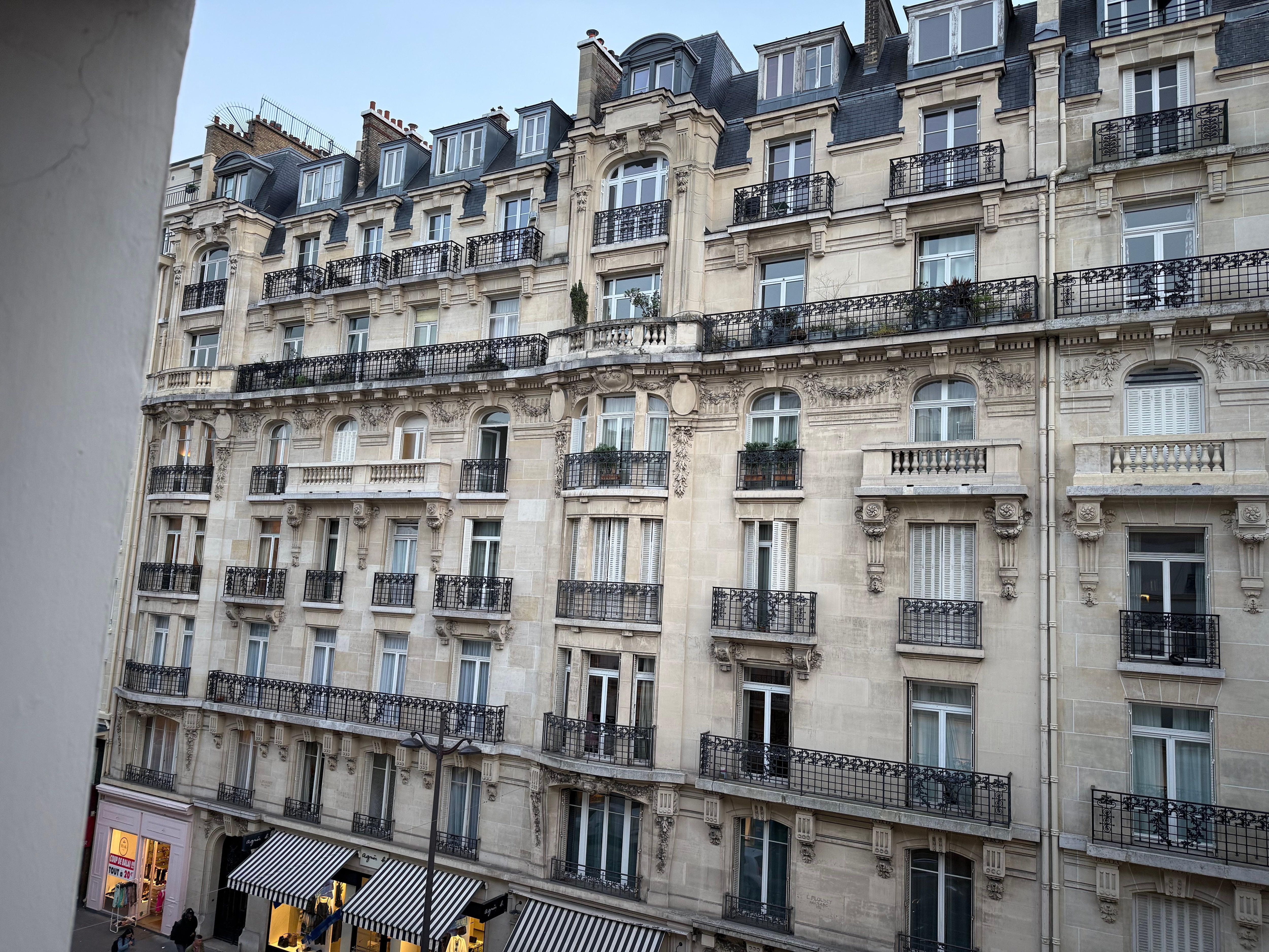 View of across the street from our hotel room window. 
