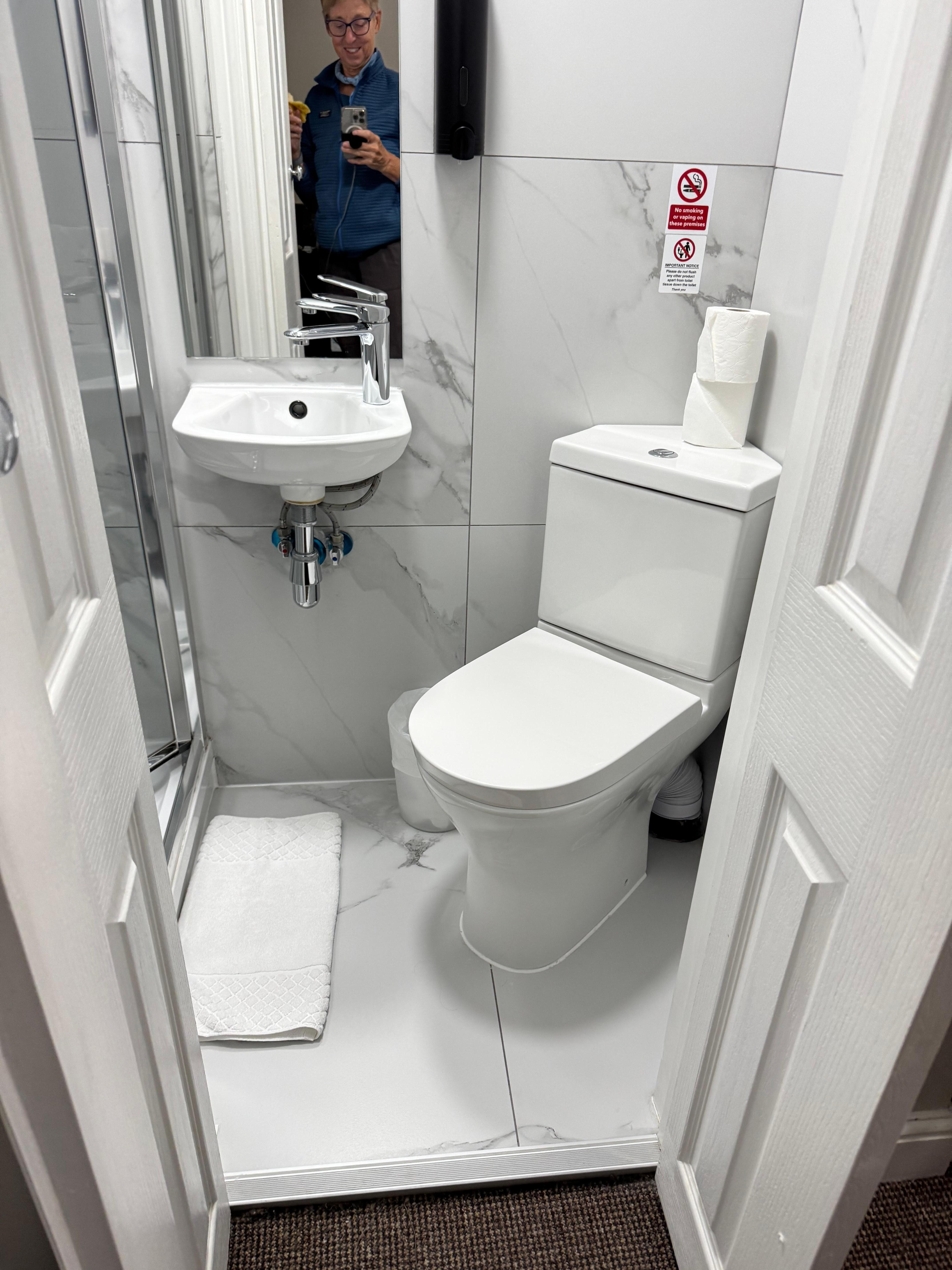 Tiny but clean and functional. 