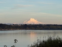 Mt. Rainier at sunset.