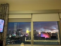 Beautiful night time panoramic view