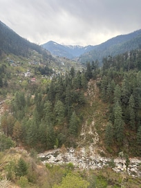 The breathtaking view from the hotel