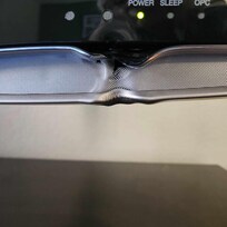 Melted TV. Took forever to figure out remote. No instructions or guide. Remote was taped together.