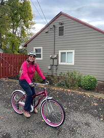 Riding to the Saturday Farmers Market!