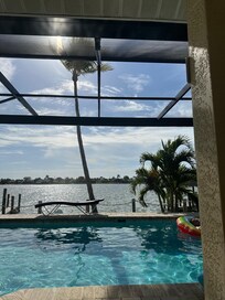 View from master bedroom.