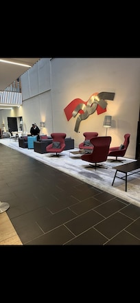 Lovely area to sit and relax in foyer