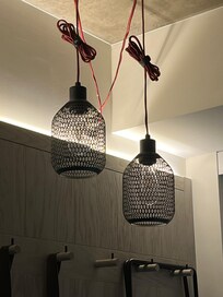 There was a method in madness to the rooms design. Unusual but striking and beautiful.