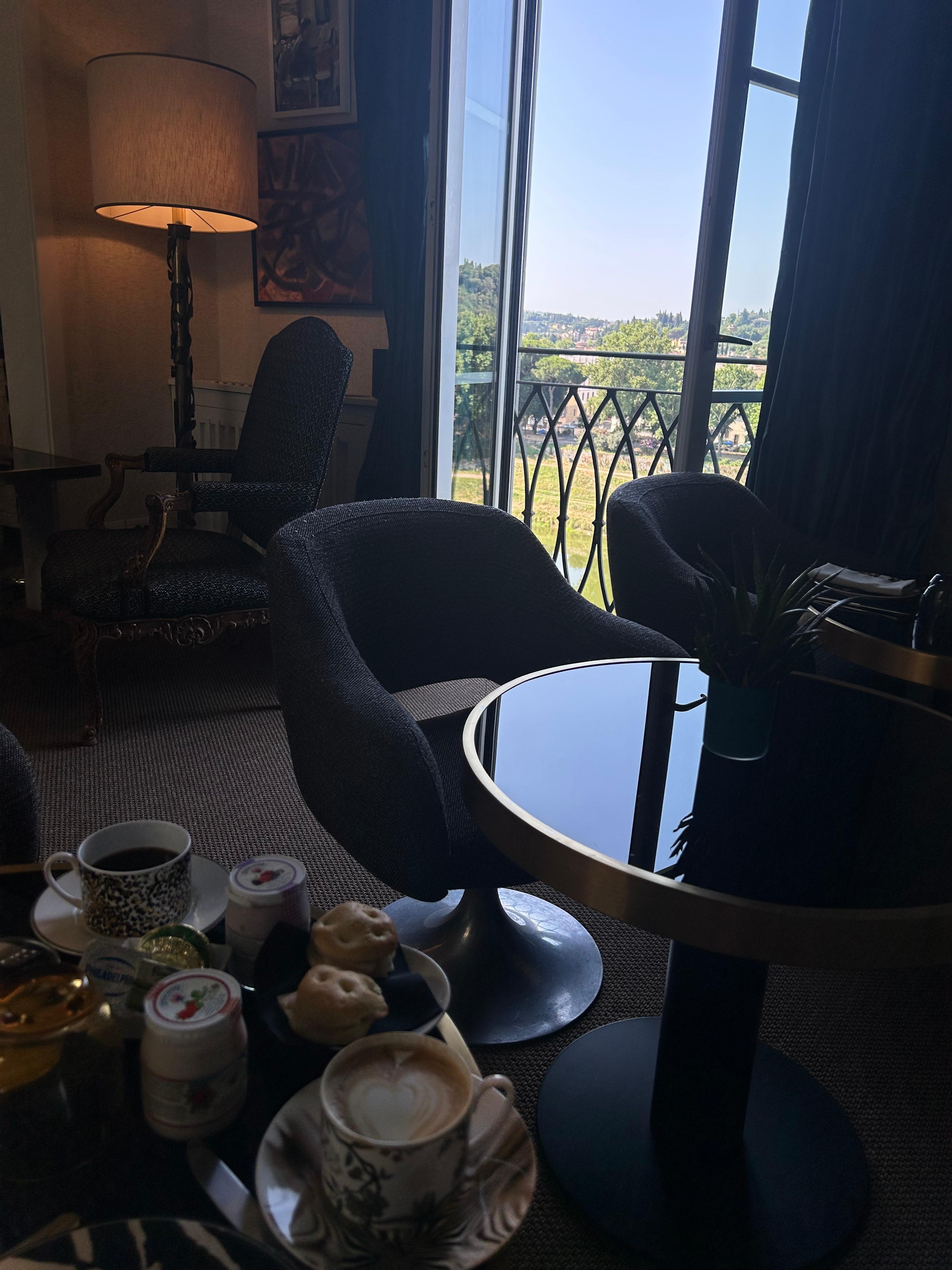 Breakfast room view