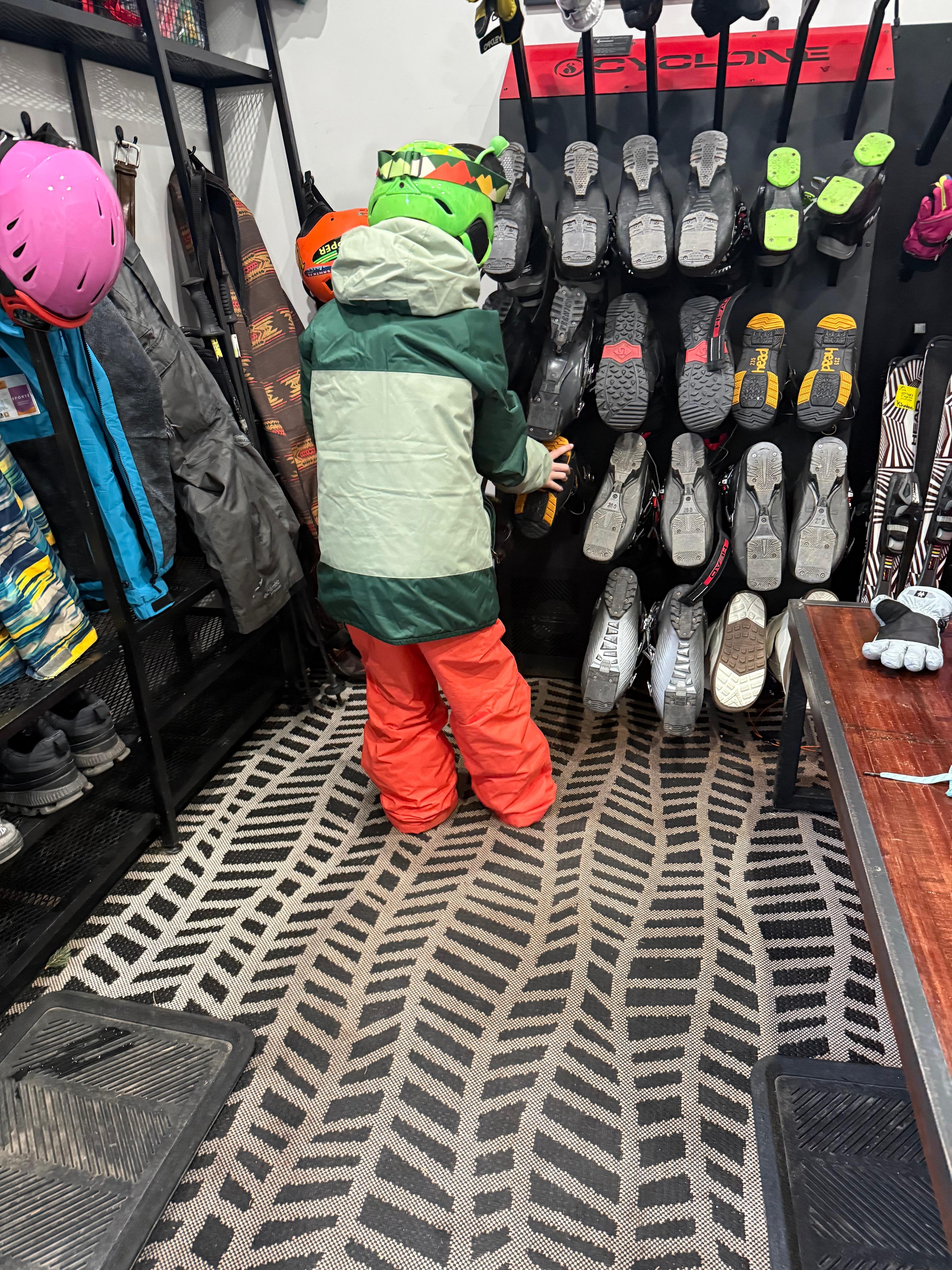 Ski room! 
