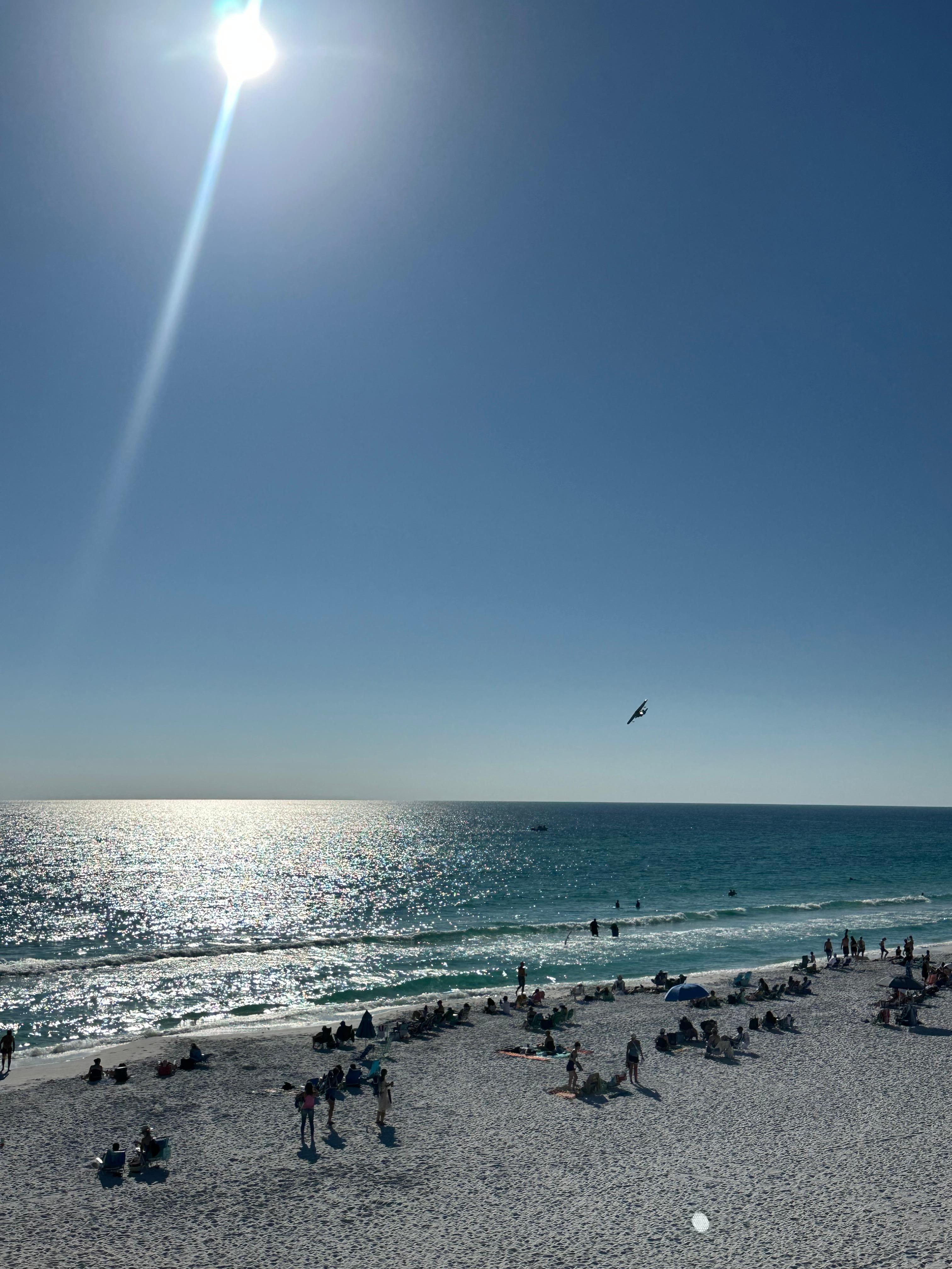 Beautiful view of the beach 