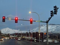 This is the view from the road right in front of the hotel.