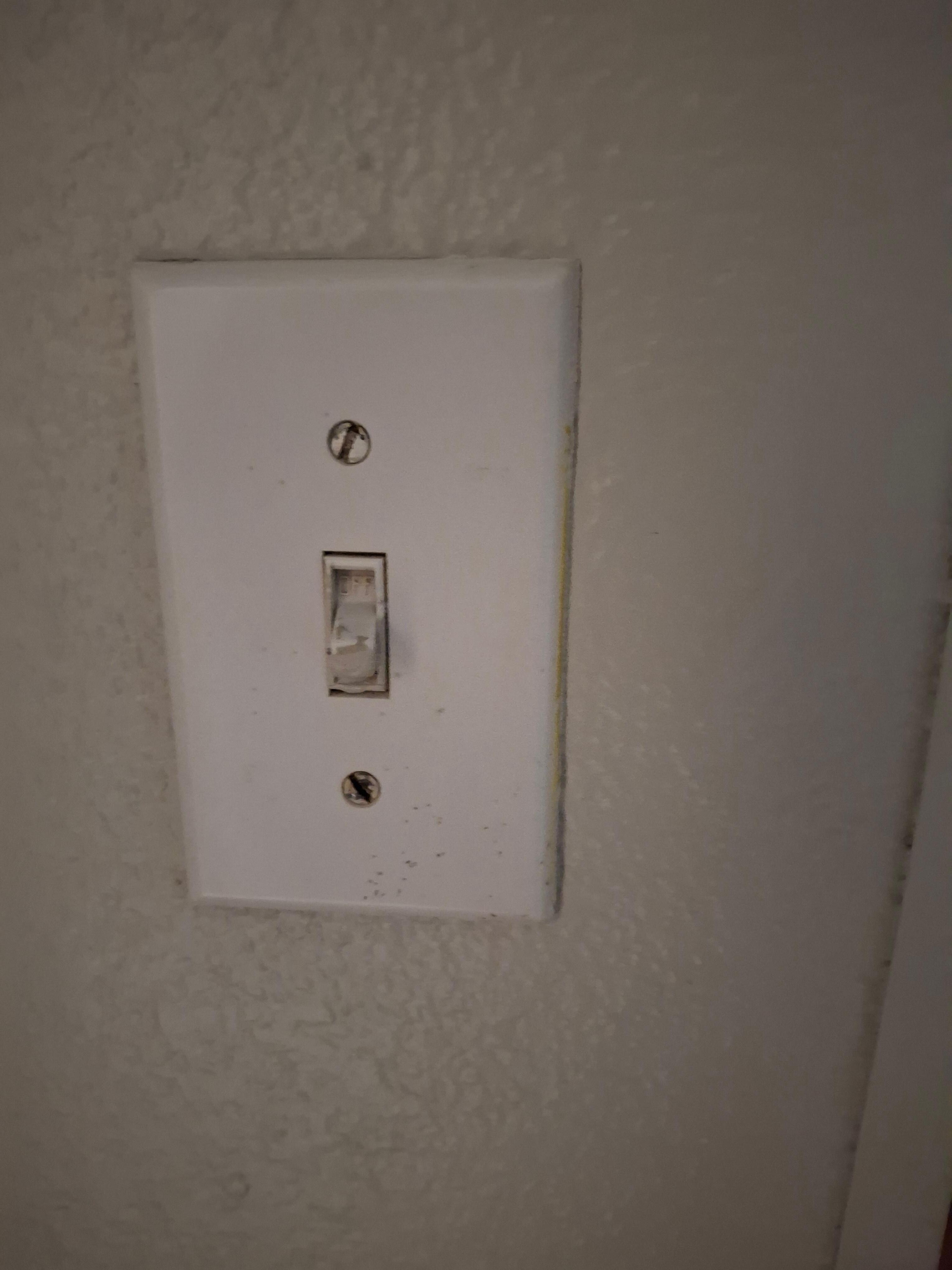Had to wiggle, push switch to turn off the light 