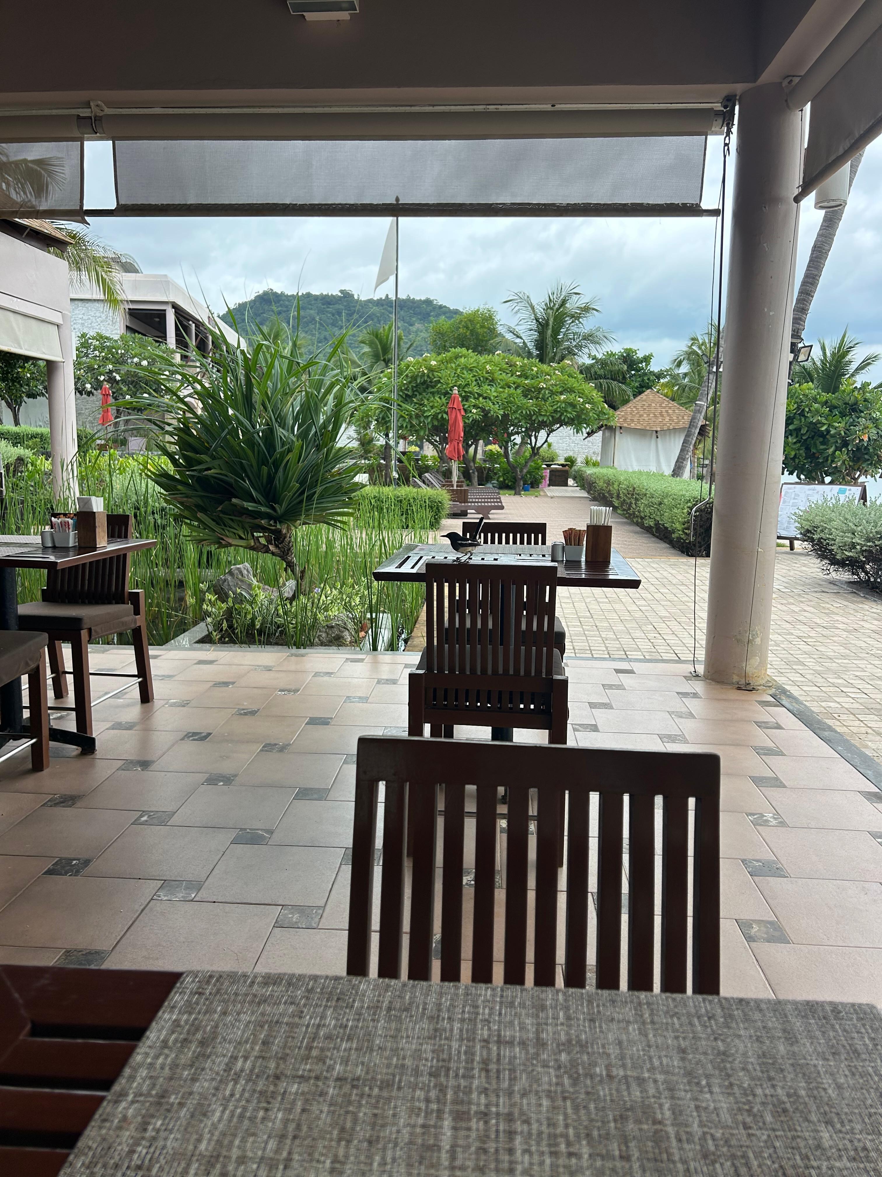 Near the bar.
