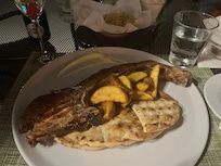 Lamb chop dinner