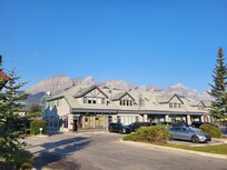 Front view of accommodation