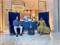 We had to do a couple photo shoots because it was just so beautiful in here.