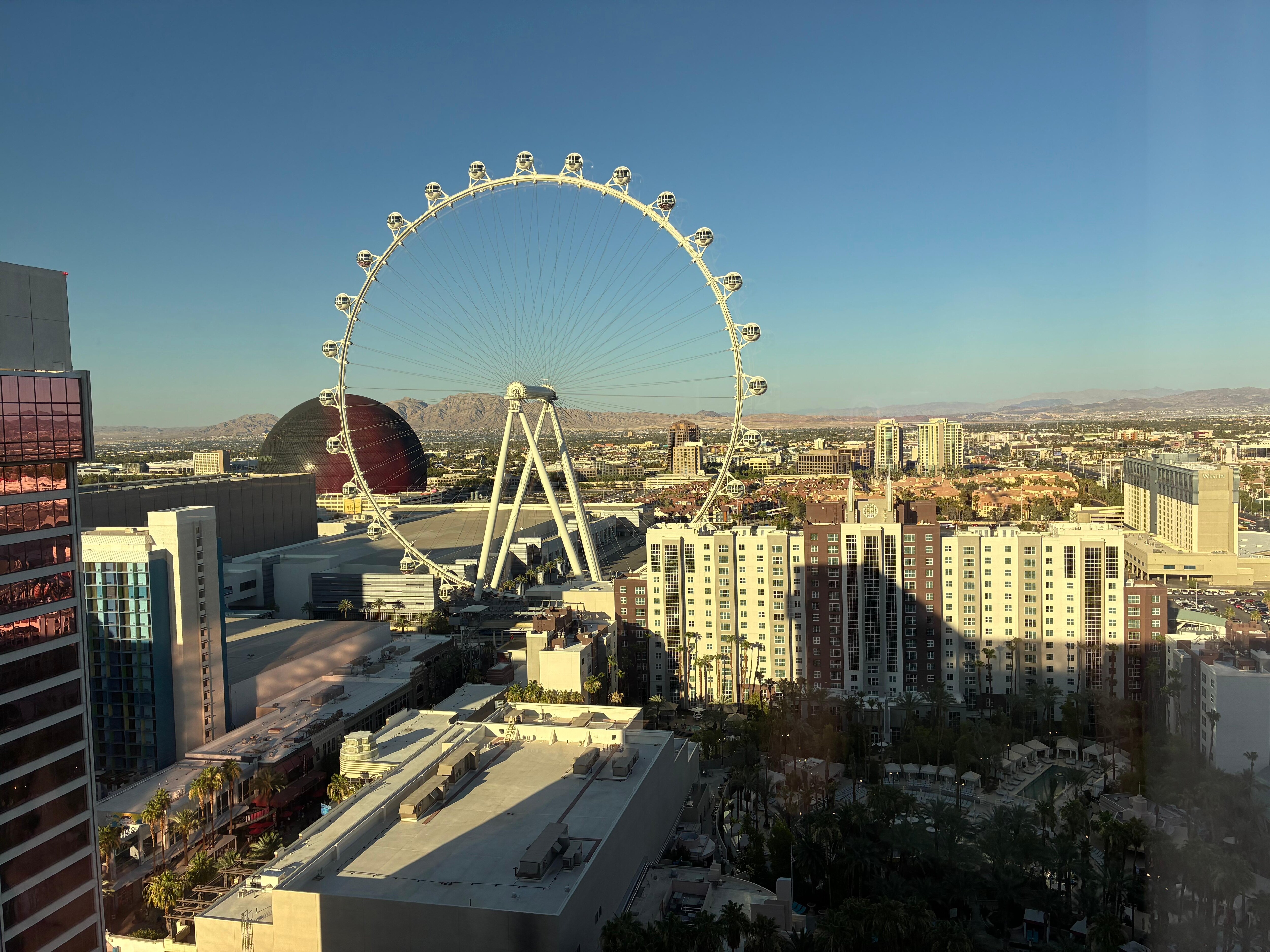 View from our room 