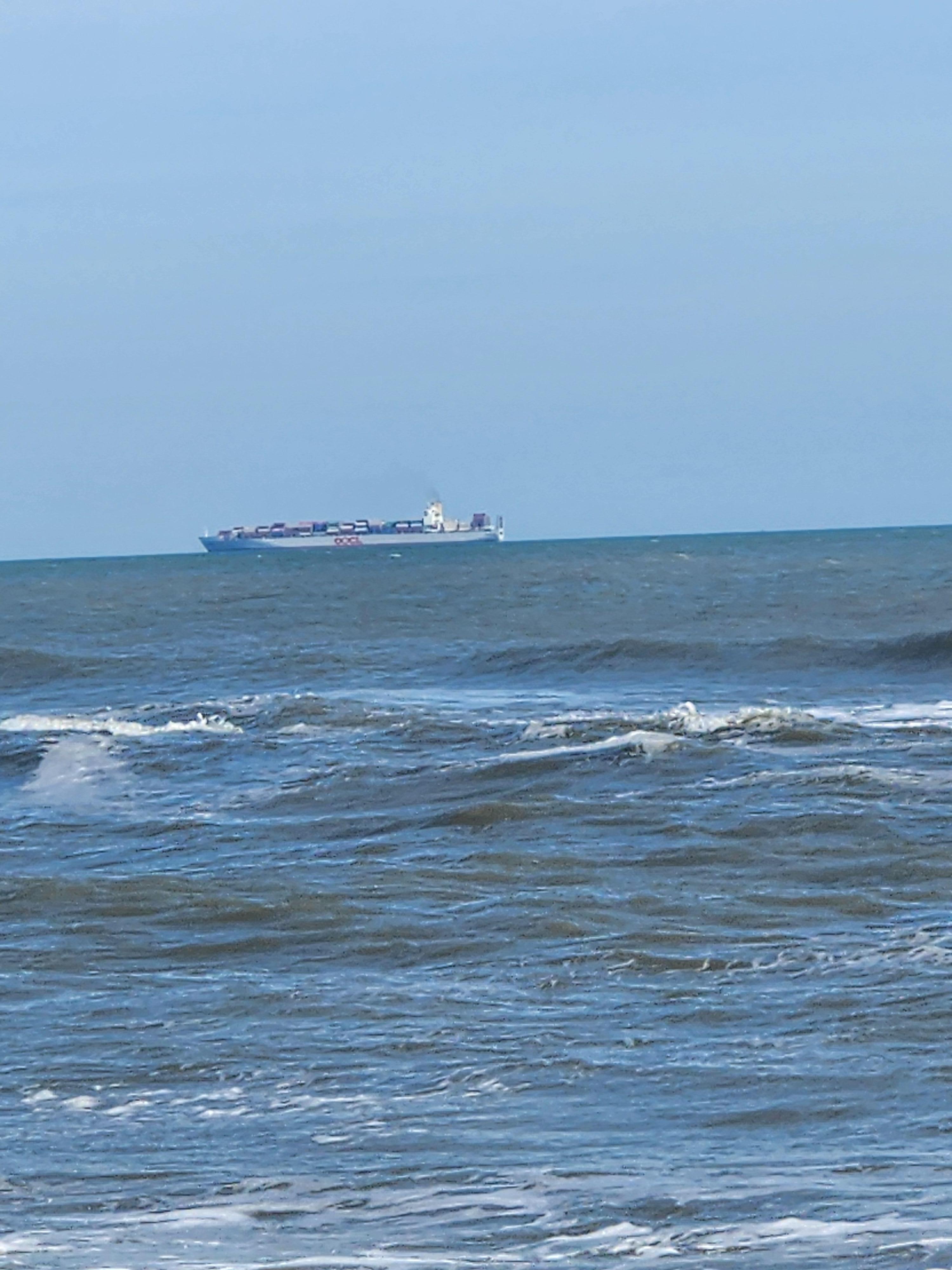 Nice scenery from the beach