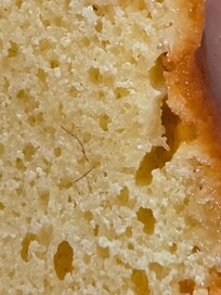Hair in the bread