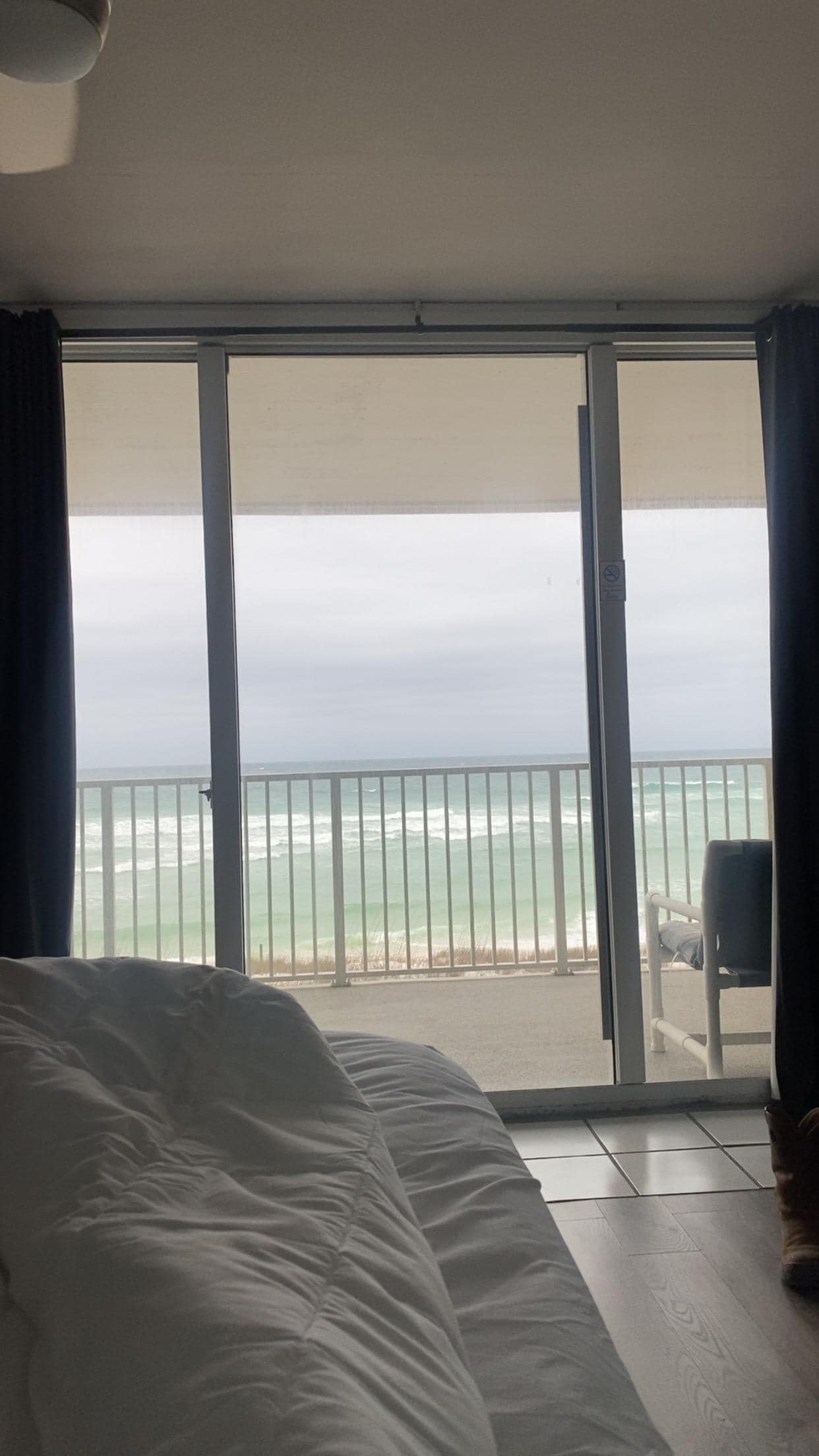 My favorite was being able to lay in the master bed and look out to the water 