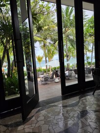 views from breakfast restaurant