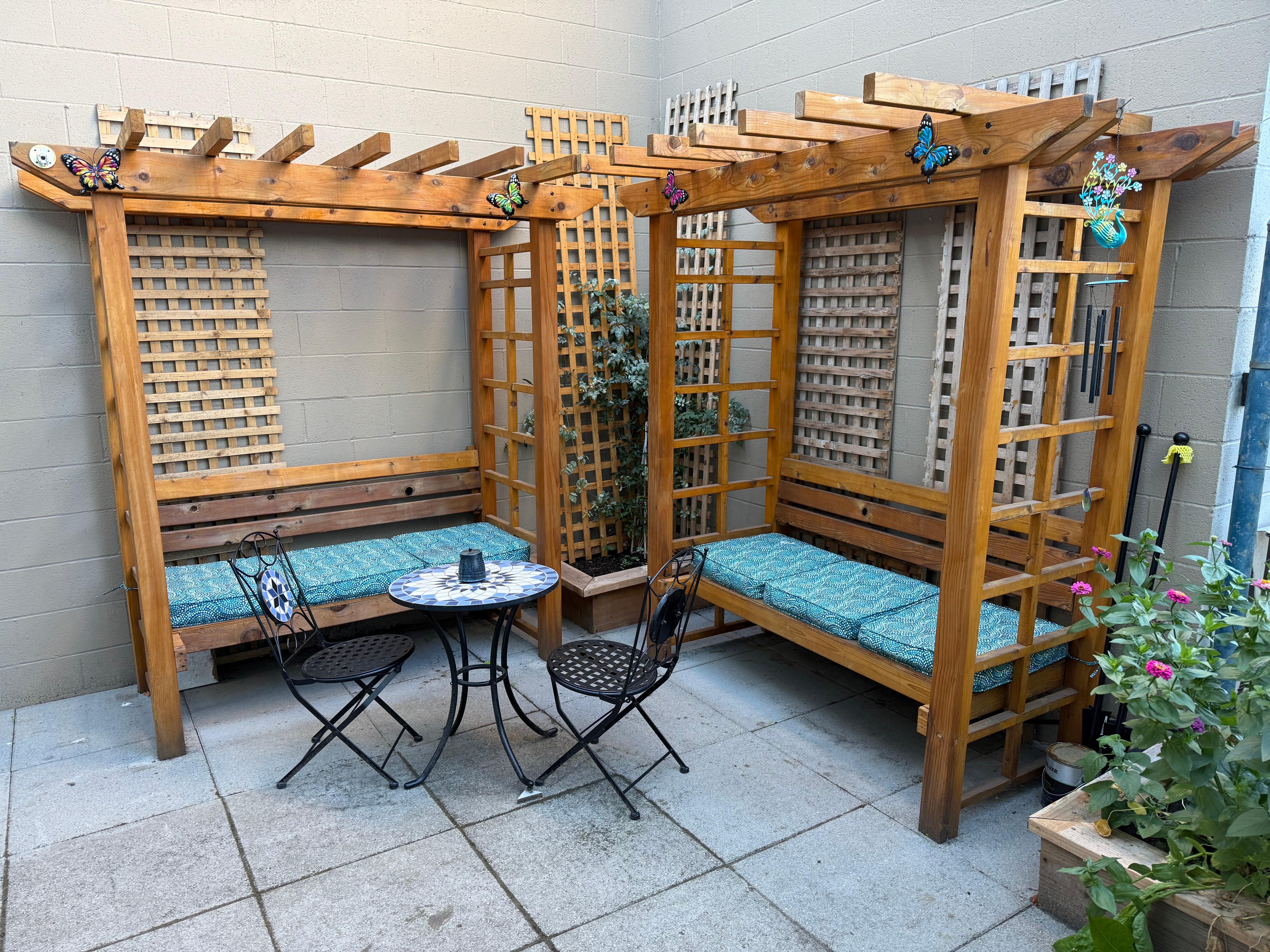 rear patio