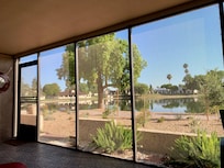 Screened patio