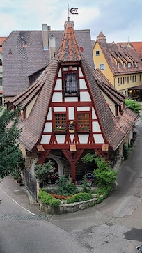 German house from the wall