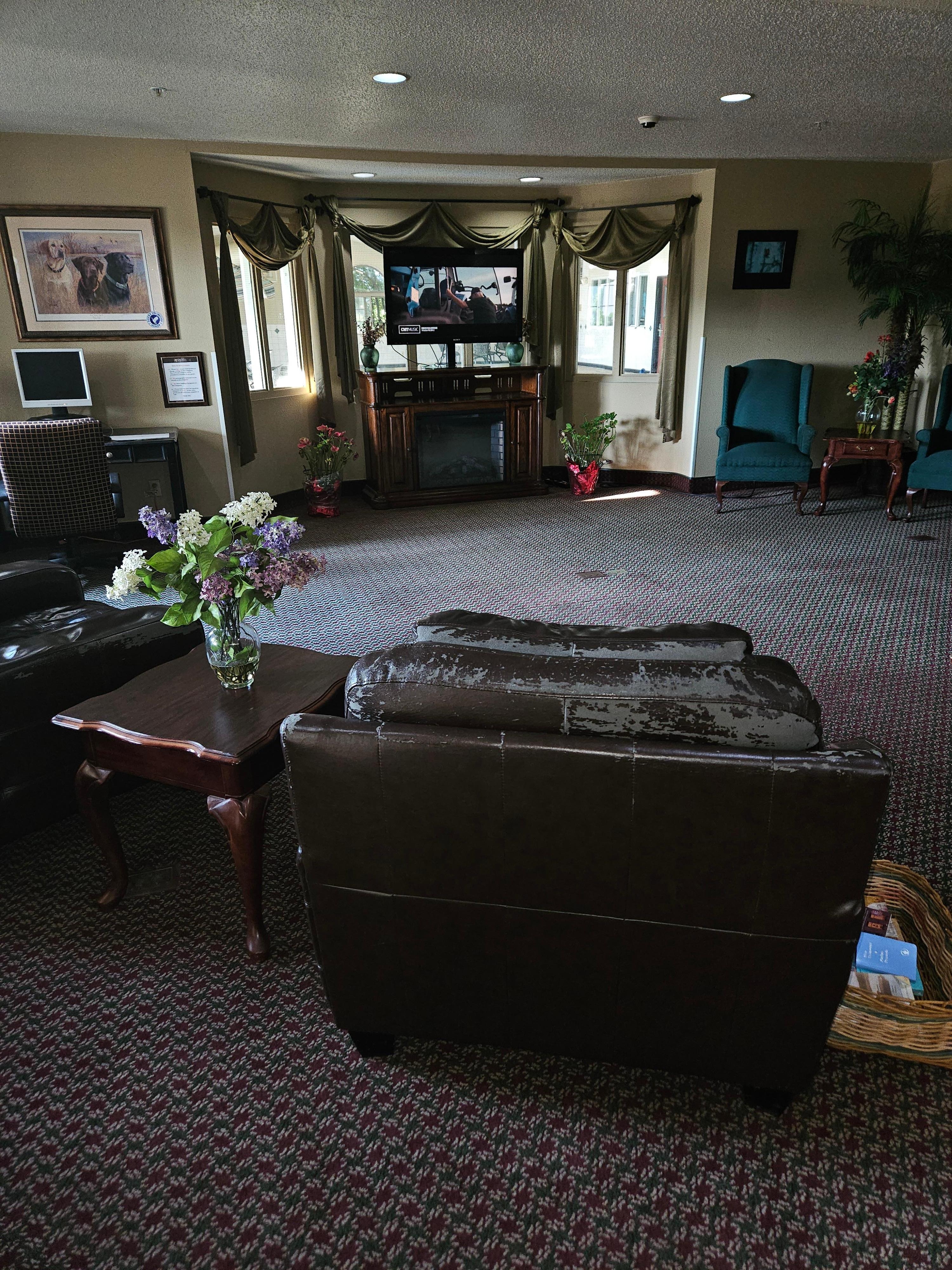 Front lobby