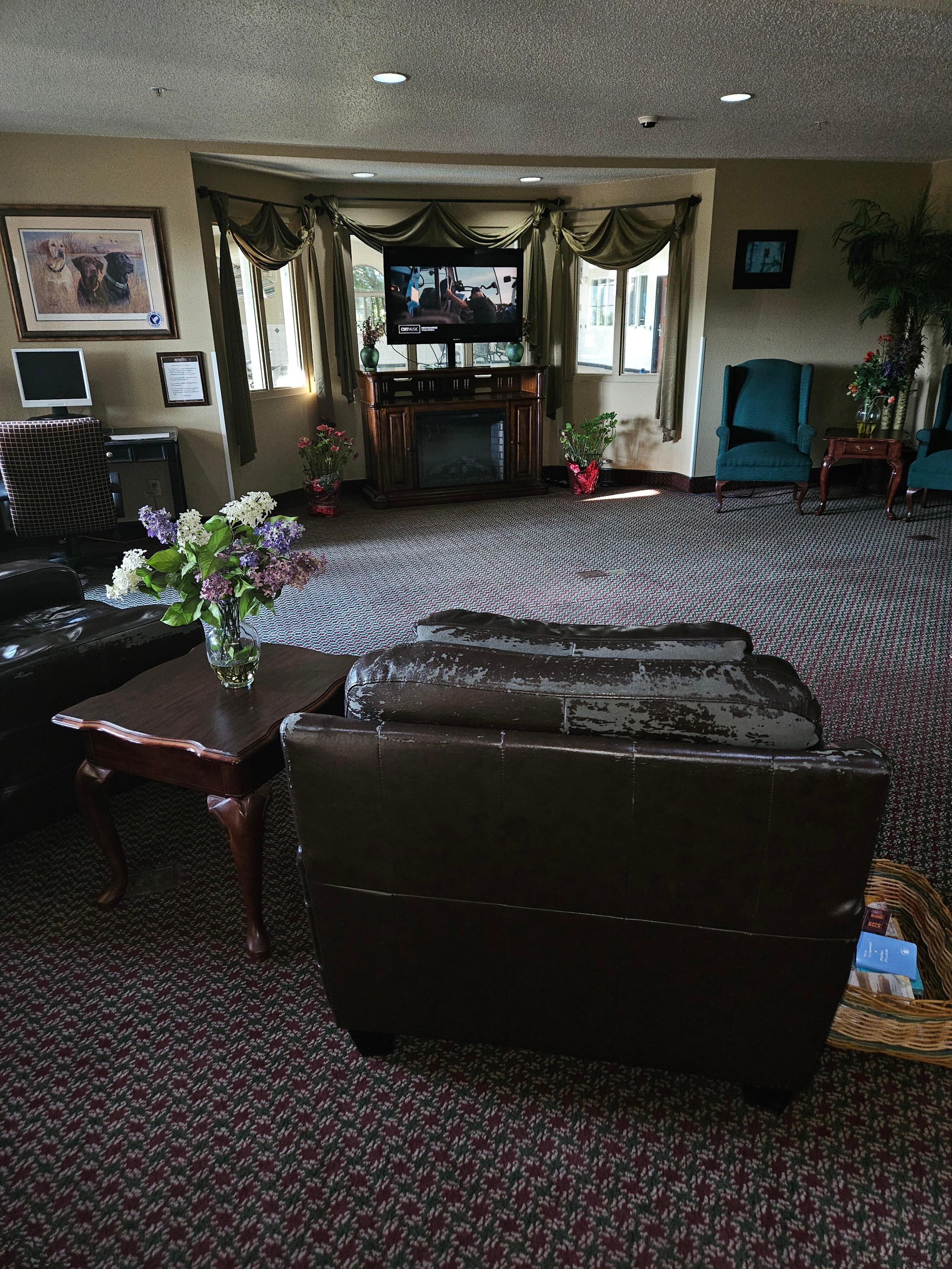 Front lobby