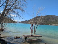 Not sure of the name of this lake, but it was beautiful