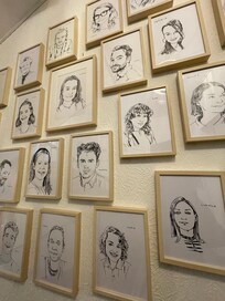Portraits of people that work in the hotel