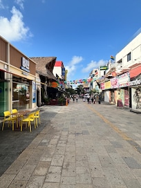 Downtown behind the condo