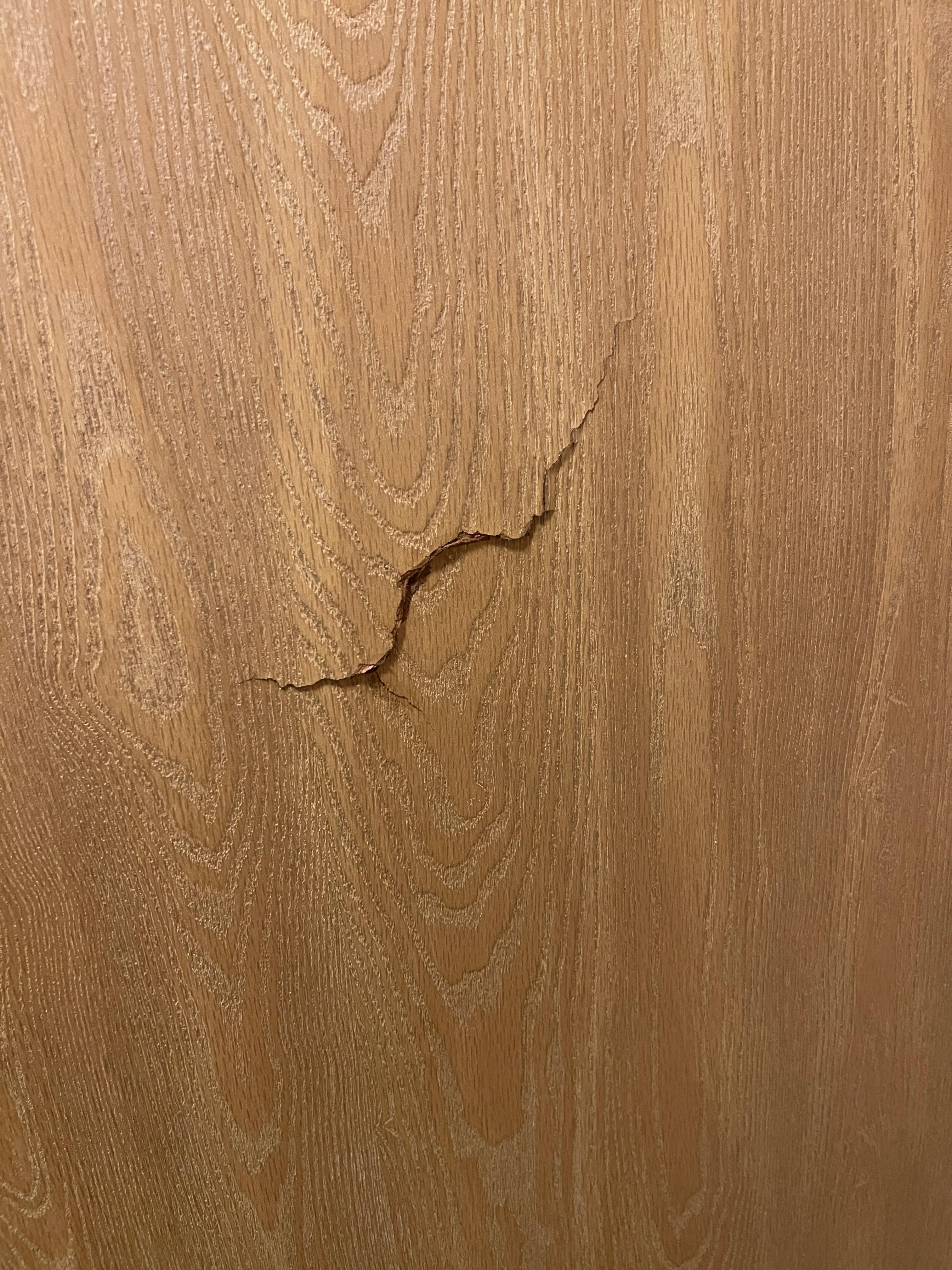 Bathroom door inside