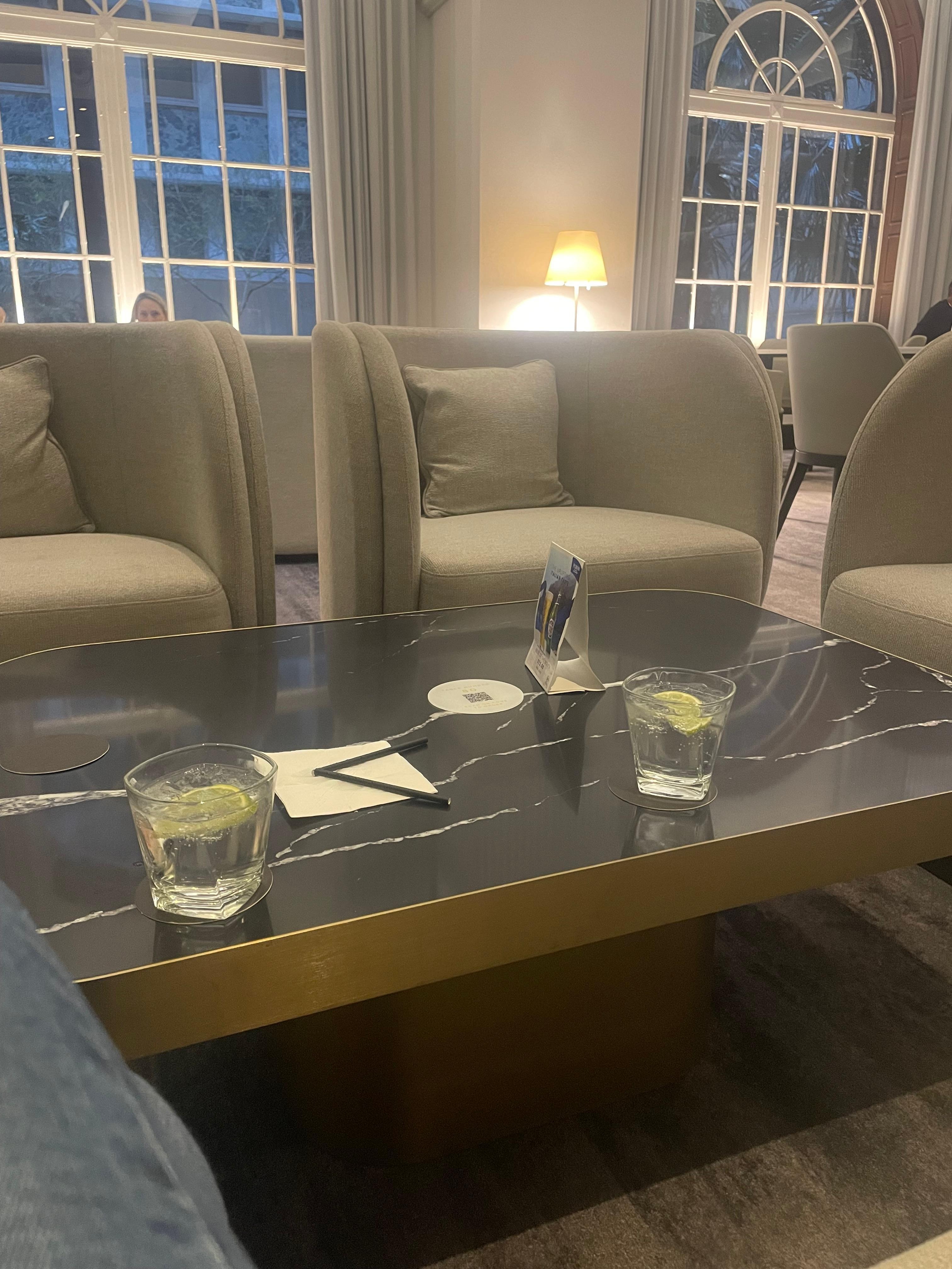 Hotel lounge bar