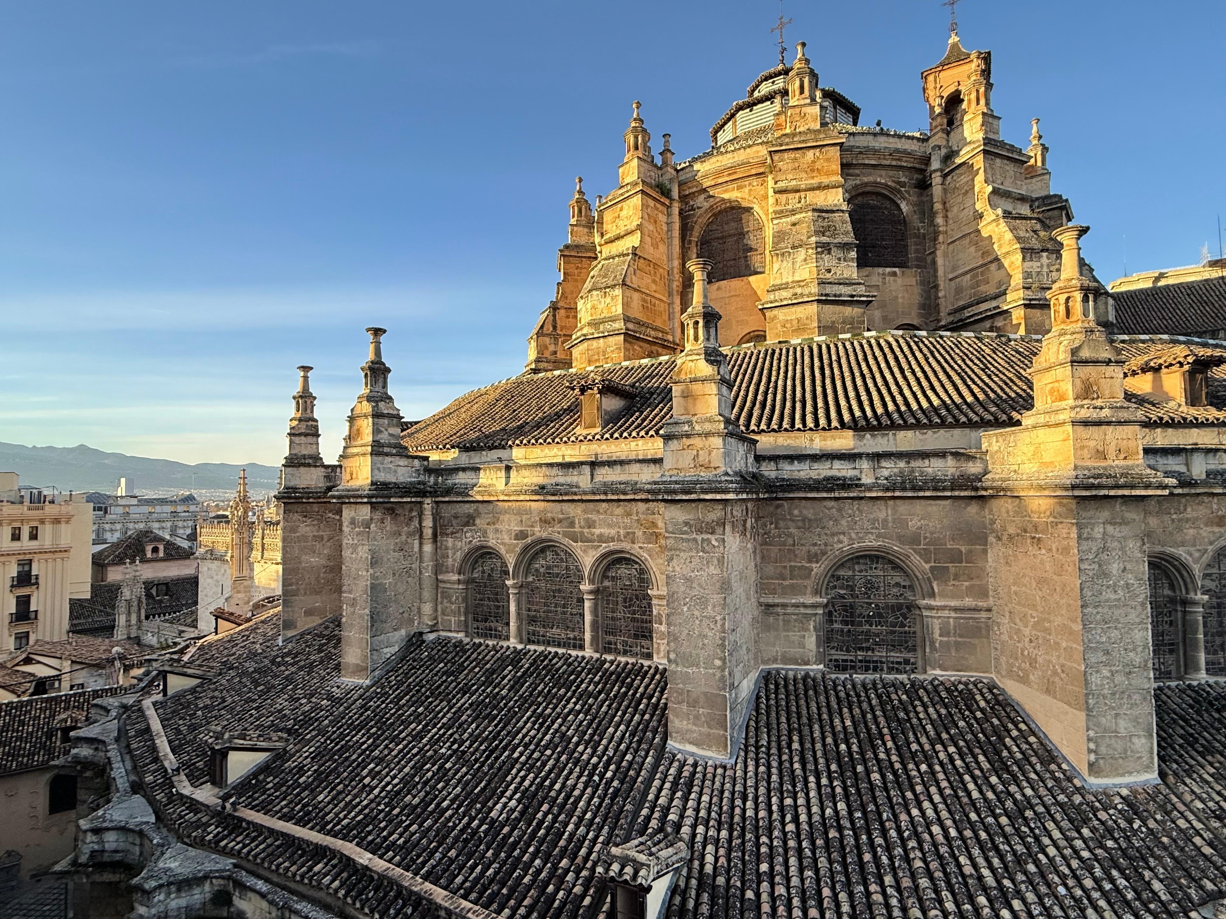 Sunrise from our apartment