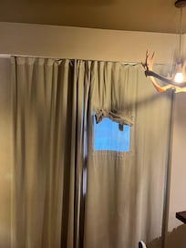 Cortinas ultrapassadas