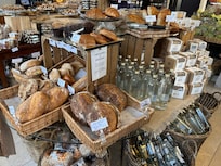 Corner grocery across street