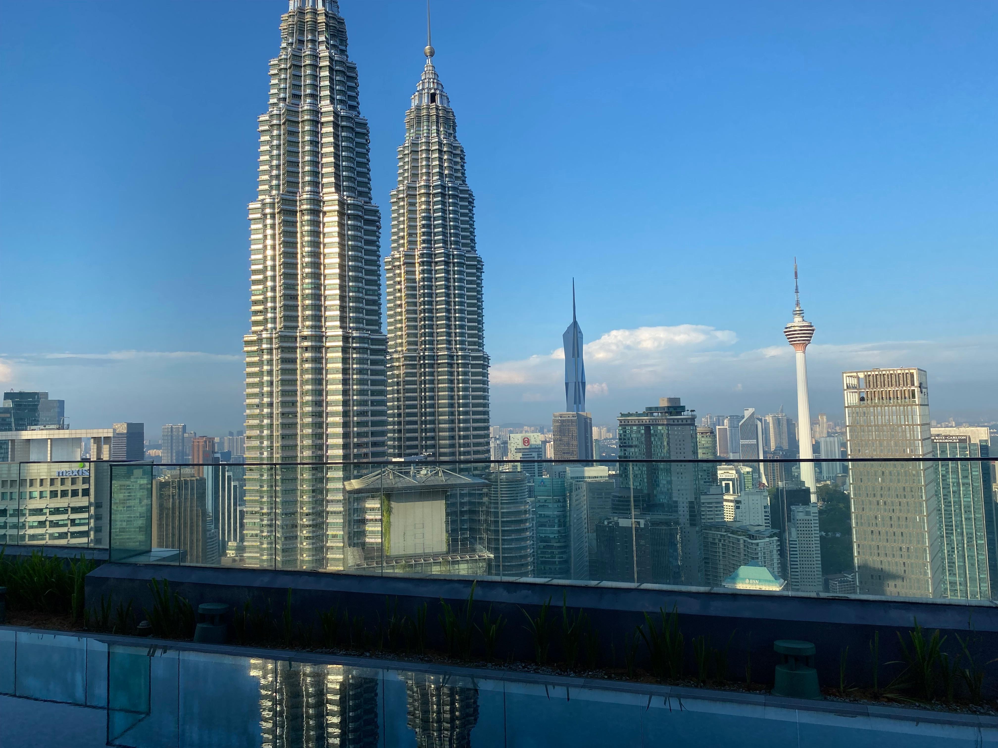 Pool with view